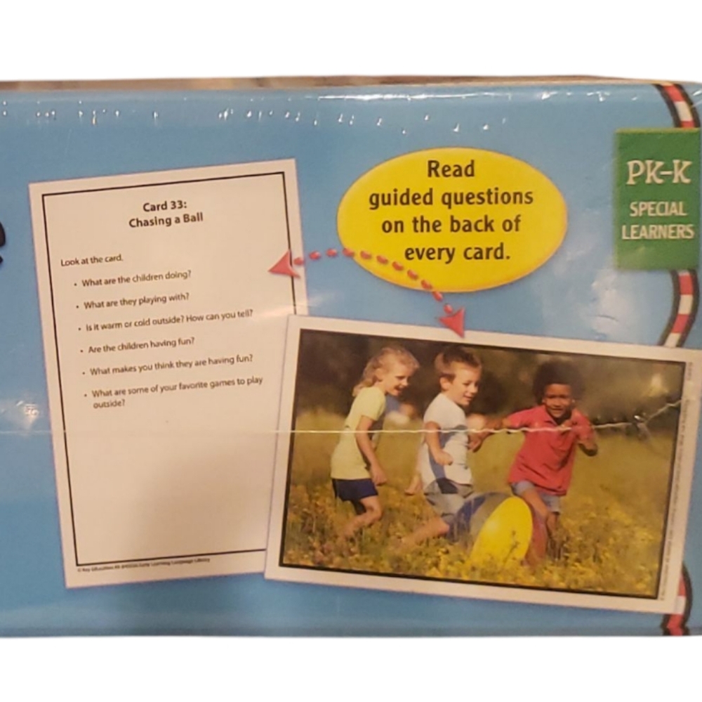 NWT Pre-k Learning Bundle. Eric Carle Alphabet Counting Cards & Language Library - Picture 6 of 7